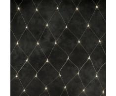 Konstsmide 4613-103 LED Hightech System Erweiterung / Lichternetz / für AuÃen (IP44) / 100 warm weiÃe Dioden / transparentes Kabel