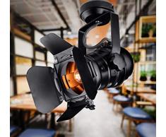 LIUNIAN Deckenleuchte Vintage Retro Deckenleuchte Kronleuchter Eisen Industrial Vintage Deckenleuchten Wandleuchte Deckenleuchte Für Bar Kaffee Geschäft Wohnzimmer