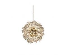 Senna Beleuchtung, SB-62368, Pendelleuchte ， Moderner einfacher LED-Kronleuchter, runde Kristallpendelleuchte, Löwenzahn-Kronleuchter, Pearl Flower Decriton-Lampe, Lampe für Bar
