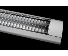 SONDERANGEBOT! Lampenlux Rasterleuchte Rasterlampe 2x36W Deckenleuchte Bürolampe Deckenlampe Büroleuchte Lampe