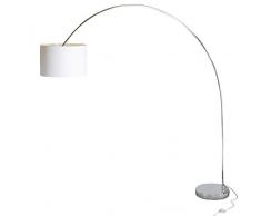 Design BOGENLEUCHTE ROMA weiß / stilvoll und elegant / Blickfang für Ihr Zuhause