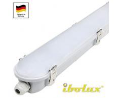 45W LED Feuchtraumleuchte Wannenleuchte 120cm als Garagenleuchte Kellerleuchte Büroleuchte Werkstattleuchte
