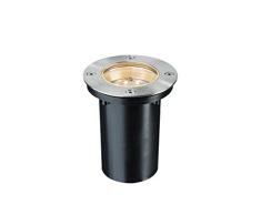 Paulmann 93788 Bodeneinbauleuchten-Set Special Line Einbaustrahler 230V LED Spot Warmweiß Edelstahl 1er Set 1x1,2W 230V inkl. Leuchtmittel Außen