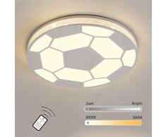 Wandun Deckenleuchte fußball lampe decke Balkon Licht kreativ Deckenleuchte leuchtet Moderner Deckenlampe Fußballdesign, Kinderlampe, Fußballlampe Kinder Decke Licht Innen Deckenbeleuchtung Deckenlamp
