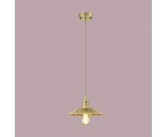 Leuchter Single Head LED Messingleuchter Wohnzimmer Studio Einfach Fenster Bett Industrie Retro Kupfer Leuchter ohne Lichtquelle lz