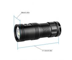 LZW Tauchen Video-LED-Taschenlampe 4 Farbfoto Video-Unterwasserbeleuchtung Schwach Funktion 32650 Batterie Tauchen Taschenlampe Geeignet Für Entfernten Fang Usw.