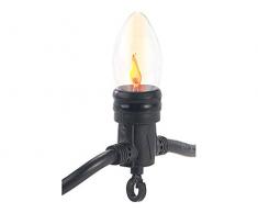 Lunartec Zubehör zu Flacker-Lichterkette: Ersatz-Birne für Deko-Lichterkette in Flammen-Optik, 5 lm, 1,45 Watt (Lichterkette Flammenoptik)