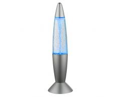 LED Tisch Leuchte Lava Lampe Wirbel Wind Effekt Beleuchtung Nacht Licht USB Kabel Batterie Globo 28019