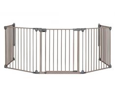 Safety 1st 24966580 Modulares 5-teiliges Kamin- und Absperrgitter, für offene Wohnbereiche