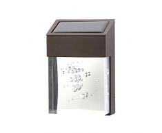 Modern LED Wandleuchte Outdoor wasserdichte Solar Wandleuchte LED Hausnummer Lampe Villa Lichtsteuerung Garten Wand Dekoration Lampe Coffee Shop,Büro,Schlafzimmer,Hotel,Vintage Retro Café Loft Bar.