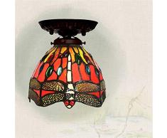 Glass Resistant Rural American Deckenleuchte Alle Balkon Balkontür Glasdecke Kleiderschrank Deckenleuchte, Kleine diskrete Steckerlampe