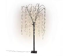 CLGarden LED Weidenbaum LEDWB240 Weide Trauerweide Hängeweide beleuchtet Lichterbaum