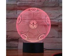 3D Licht Nachtlampe, Sv Darmstadt 3D Lava Lampe Kreative Farbwechsel Led Nachtlicht Rgb Mood Decor Geschenk Schlafzimmer Tischlampe 3D