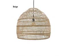 Lampen Pendelleuchte Deckenleuchte Hängelampe Deckenbeleuchtung Rattan Lampe Pendelleuchte New Chinese Style Vintage Hängelampe E27 Wohnzimmer Esszimmer Wohnkultur Cafe Restaurant Hängelampe @ Farbe 2