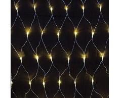 160er LED Lichternetz warmweis für Außen und Innen