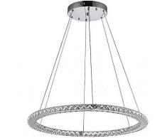 Moderne Kronleuchter Deckenleuchten Anhänger Runder Ring Led Kristallpendelleuchte Deckenleuchter Beleuchtung Lampe Befestigungen für Innen-Hotelbar 3C Ce FCC Rohs für Wohnzimmerschlafzimmer, BinLZ