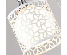 Kejing Moderne Kronleuchter Deckenleuchten Anhänger 40 * 40 cm Einfache Restaurants DREI Kreative Zeitgenössische Kristalllüster Schmiedeeisenlampen Led 2 3C Ce FCC Rohs für Wohnzimmerschlafzimmer