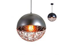 Mlimy Restaurant Dekorative Pendelleuchte Cafe Wohnzimmer Personality Adjustable Fixture Jahrgang Schmiedeeisen Kronleuchter