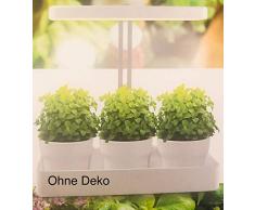 LED Pflanzenleuchte/Kunststoff, Metall; ca. 1.350 lm; Lichtfarbe: ca. 4.000 K; sehr gute Farbwiedergabe, Ra > 90; 10