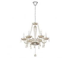 EGLO BASILANO Hängeleuchte, Stahl, 40 W, chrom