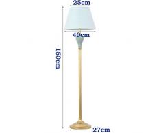 GJIF - Stehlampe Stehlampe aus Eisen im Innenbereich Antik geeignet für Wohnzimmer Schlafzimmer - Fußschalter (E27)