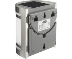 SolarCosa 065022 Solar-Wandleuchte aus Edelstahl