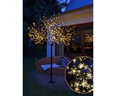 LED Baum Kirschblütenbaum 250cm 600LED warmweiss Metall Sakura Baum Lichterbaum