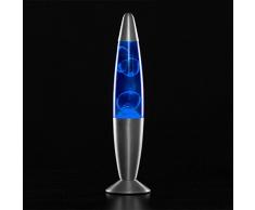 IGS Lavalampe Lampe Magmalampe Magmaleuchte BLAU
