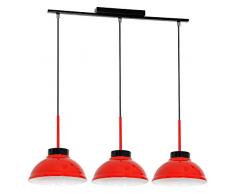 Factor Red / Rot 3 Deckenleuchte Deckenlampe Kronleuchter Hängelampe