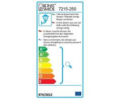 Konstsmide Firenze 7215-250 Wegeleuchte B: 23,5cm T: 23,5cm H: 120cm / 1x100W / IP43 / lackiertes Aluminium / matt-weiß