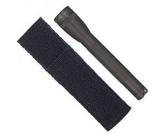 Mag-Lite M2A01H Mini Maglite AA Taschenlampe 14,5 cm schwarz inkl. 2 Mignon-Batterien und Nylonholster