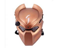 GUALA Maske w/Infrarot-Lampe CS Schutzmaske Spiele Kostüm Maske lüftet Schutzgesichtsmaske AVP Wolf Masken-Maskerade-Cosplay Maske - 6 Farben,C