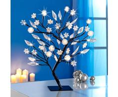 Unbekannt LED-Baum 4-Jahreszeiten,1 Dekorationsset 212 Teile, Frühling, Sommer, Herbst, Winter, Dekoration, Metall, Kunststoff, Polyester, 12 x 12 x 45 cm