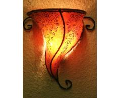 orientalische wandleuchte rahaf orange