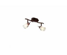 Massive 55957/86/10 Spot light Deckenbogen, Metall, G9, 28 W, braun, 33 x 0 x 15.5 cm