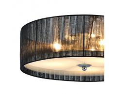 [lux.pro] Lüster Deckenleuchte - Helena - Deckenlampe (3 x E27 Sockel)(12 cm x Ø 40 cm) Zimmerlampe Wohnzimmerlampe