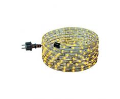 Lichtschlauch Set 6m gelb mit steckerfertiger Anschlussleitung