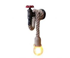 Hines Creative Wandleuchte Verstellbar Retro Industrie Eisen Rohr groß Seil Wand Lampe E27 Licht Korridor Licht Küche Licht Barn Lager Bar Korridor Beleuchtung Vorrichtungen