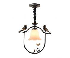 Im Freien Wasserdichten Kronleuchter, Personifizierte Harz Kronleuchter Mode Schmiedeeisen Esstisch Kronleuchter Deckenleuchte Cafe Restaurant Schwarz Dekorative Lampe sfh