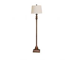 DJSMLDD Stehlampe, bodenstehende Lesung führte, europäischen Stil Landhausstil Dekoration Bodenlampe Augenschutz vertikal