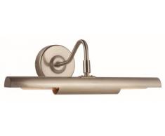 Bild-Lampe in mattiertem Nickel von Globo