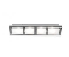 Paul Neuhaus Deckenleuchte, 4 x LED/3,30 W/3000 K, Badleuchte, IP44, chrom 6897-17