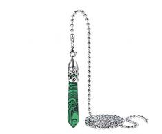 Seil Ziehen Schalters für Deckenbeleuchtung,Lampe, Deckenleuchte, LED-Licht,Badezimmerleuchte,Kronleuchter mit Natürlicher Marmorgriff-GRÜN