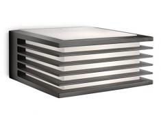 Philips myGarden Wandaussenleuchte Shades, 15W energiesparend, anthrazit, 171829316