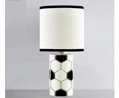 DONGYUA Fußball tischlampe Europa und Amerika kreative Hochzeit fußball Lampe Nachttischlampe e271 glühbirne 23 * 50 cm