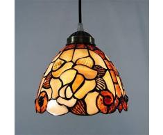 BinLZ Chandelier Moderne Kronleuchter Deckenleuchten Anhänger 7-Zoll Antiker Kronleuchter Lampe Wohnzimmer Esszimmer Beleuchtung 3C Ce FCC Rohs für Wohnzimmer Schlafzimmer, 220-240 v