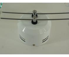 LED Deckenbogen 4 x 5W mit Acrylglasring LED-Deckenleuchte LED-Spot Strahler (weiß)