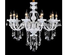 Modern Wohnzimmer Hänge Leuchte Glas Kerze Kristalllüster Esszimmer Kristall Kronleuchter Pendelleuchte Kristalllampe 4 Armen