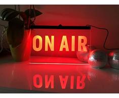 ON AIR Leuchtschild LED Neu Schild Laden Reklame Neon Neonschid Radio DJ