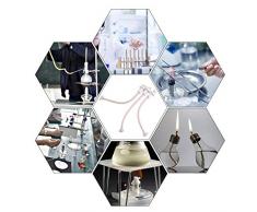 7 Stücke Hitzebeständige Öllampe Docht Ersatz für Keramik Halter Taschenlampe Weinflasche Öl Kerzenlampe Glasfaser